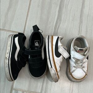 Vans Black Kids Shoes
